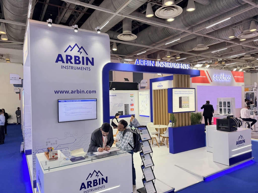 driving battery innovation arbin at the battery show india 2025