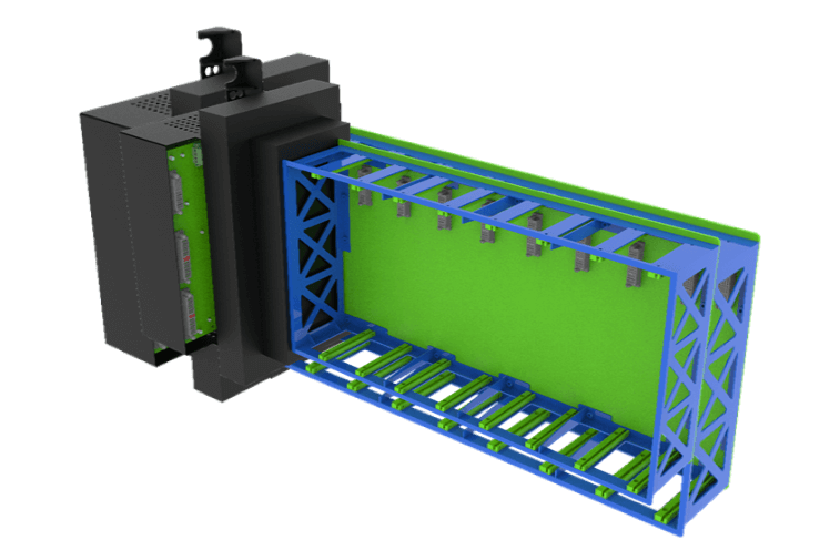 arbin 10 a, 32 channel battery tray