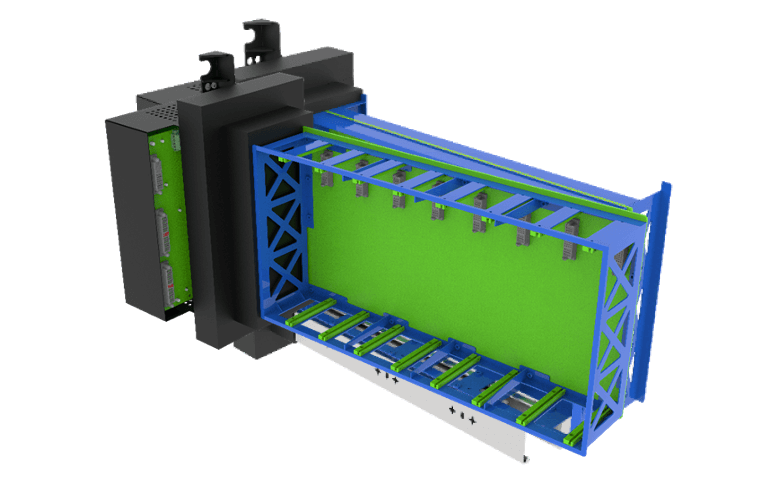 arbin 30 a, 16 channel battery tray