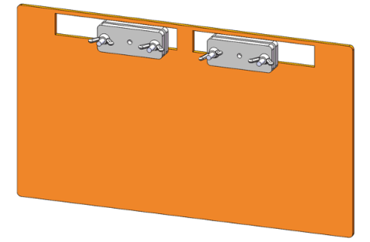 arbin 400 a, 1 channel pouch cell tabs on same side battery holder