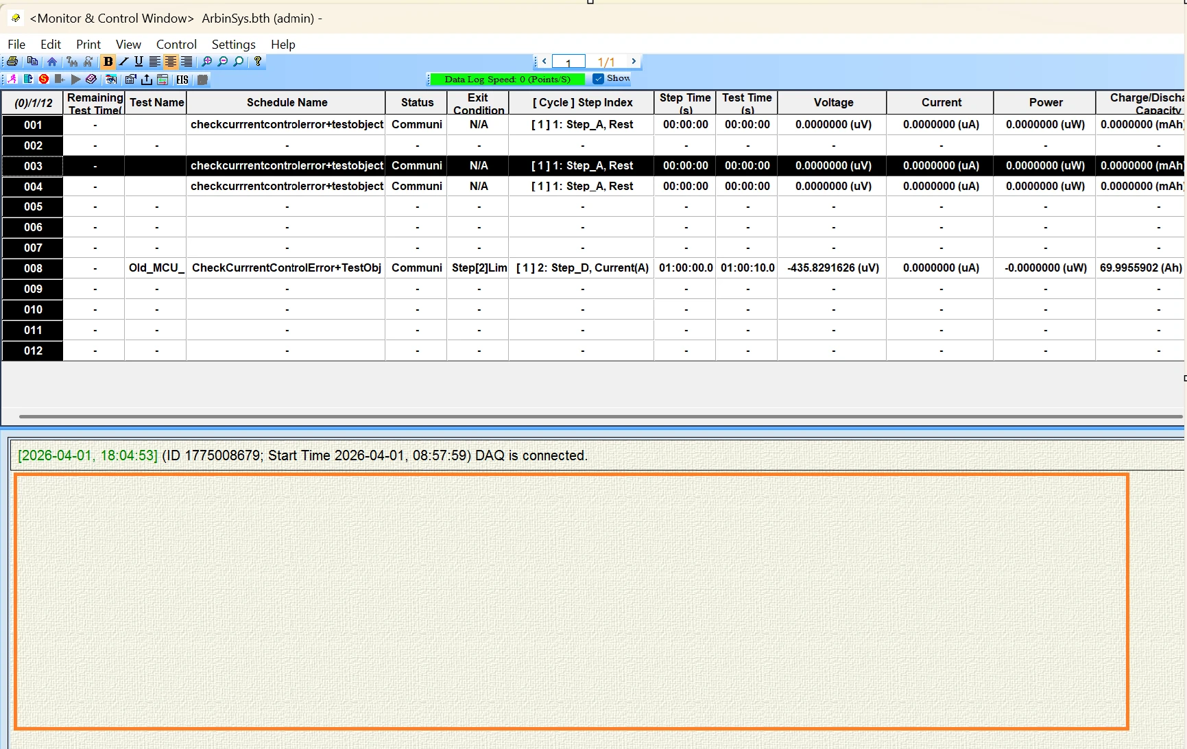 monitor and control window mits